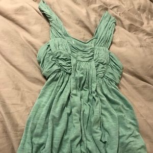 blue party tank top chic top